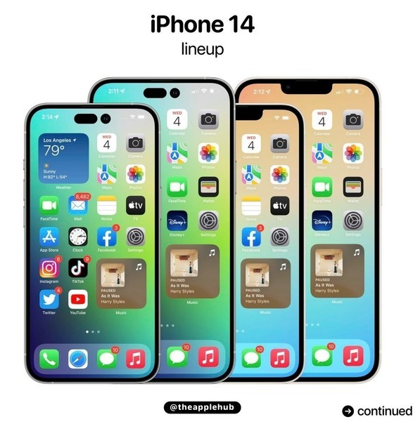 西安苹果14维修分享iPhone 14全家福 
