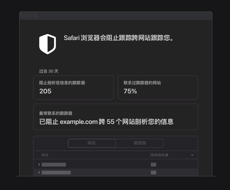 西安苹果手机维修分享如何在 Safari 浏览器中查看和打开隐私报告 